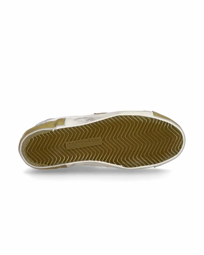 Women Prsx Sneakers WhiteSilver Shoes Woman Paris Philippe Model Paris Casual