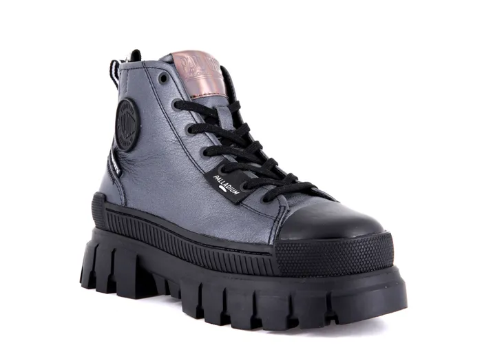 Women REVOLT HI METAL Palladium Boots