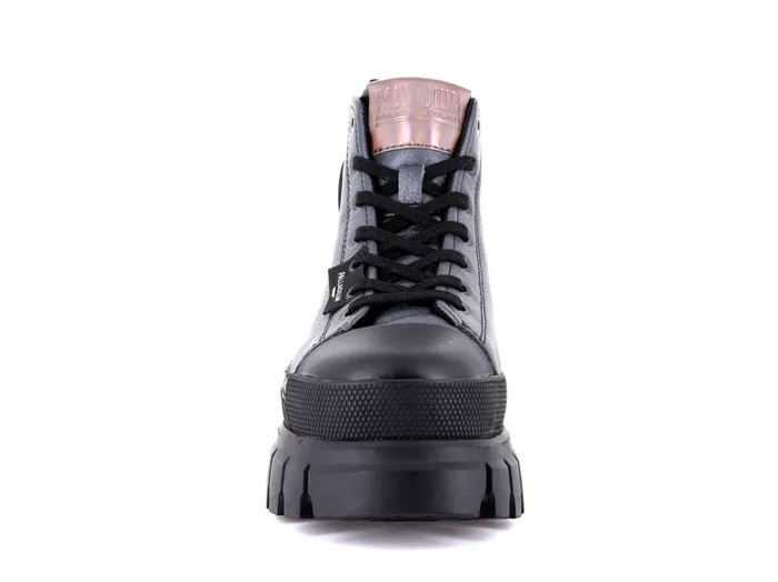 Women REVOLT HI METAL Palladium Boots