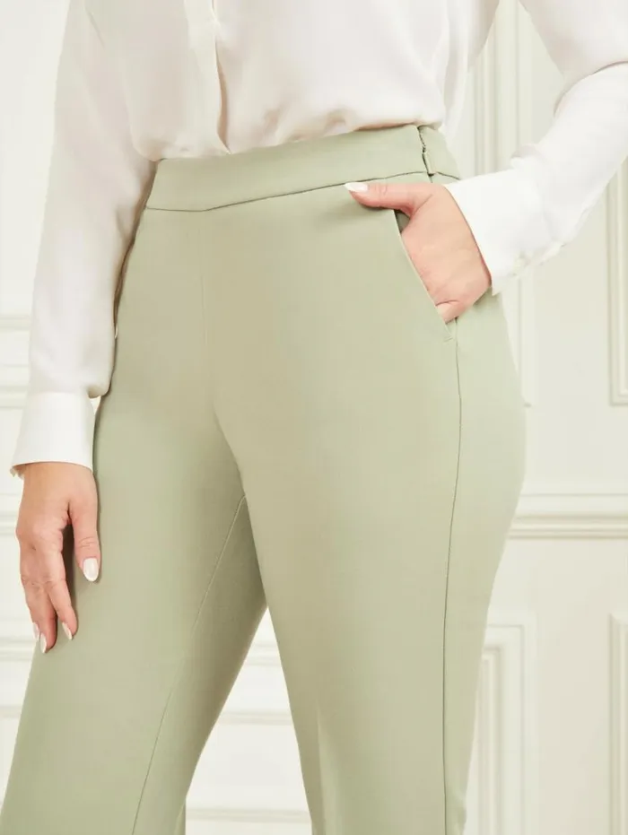 Women Sally HighRise Pant Sage Garden Marciano Bottoms Women Sally HighRise Pant Sage Garden Marciano Bottoms