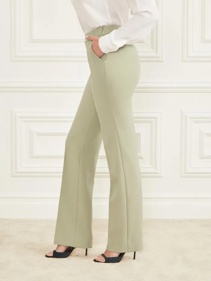 Women Sally HighRise Pant Sage Garden Marciano Bottoms Women Sally HighRise Pant Sage Garden Marciano Bottoms