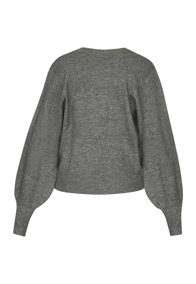 Women Sisters Point Knitwear HISEACA M Grey Mel