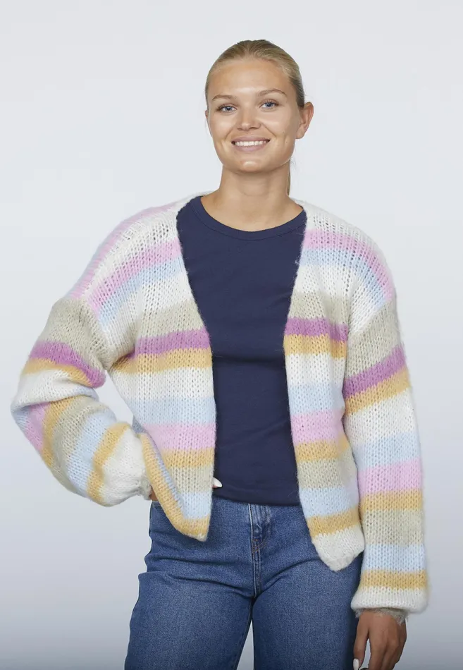 Women Sisters Point Knitwear LIDARCA Pink Comb