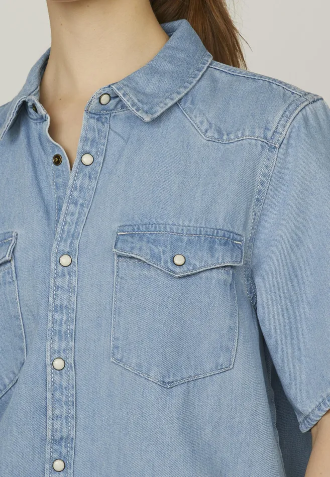 Women Sisters Point Shirts and Blouses OSASSSH L Blue Wash
