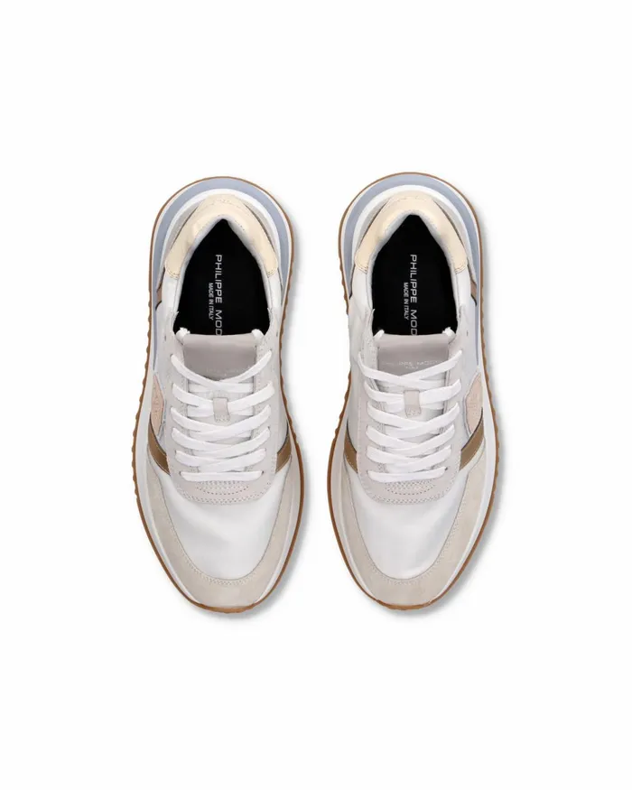 Women Tropez 21 Sneakers WhiteGold Shoes Paris Philippe Model Paris Casual
