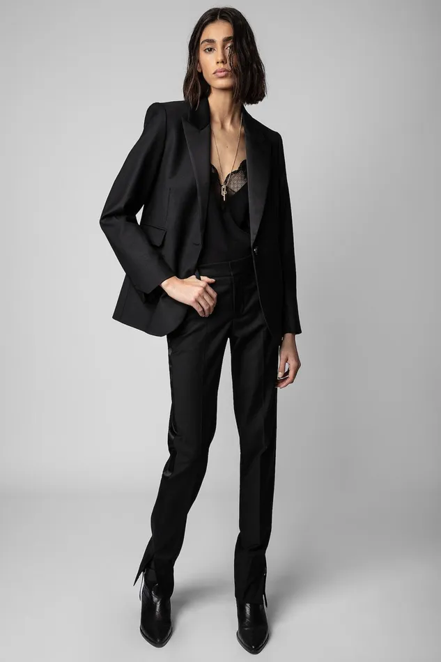 Zadig and Voltaire Jackets VENUS SMOKING BLACK 8211 Women