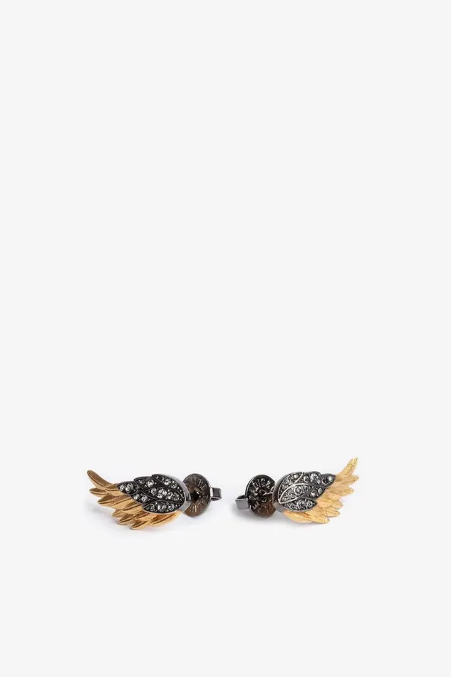 Zadig and Voltaire Jewellery ROCK FEATHER EARRING 8211 WomenMen Zadig and Voltaire Jewellery ROCK FEATHER EARRING 8211 WomenMen